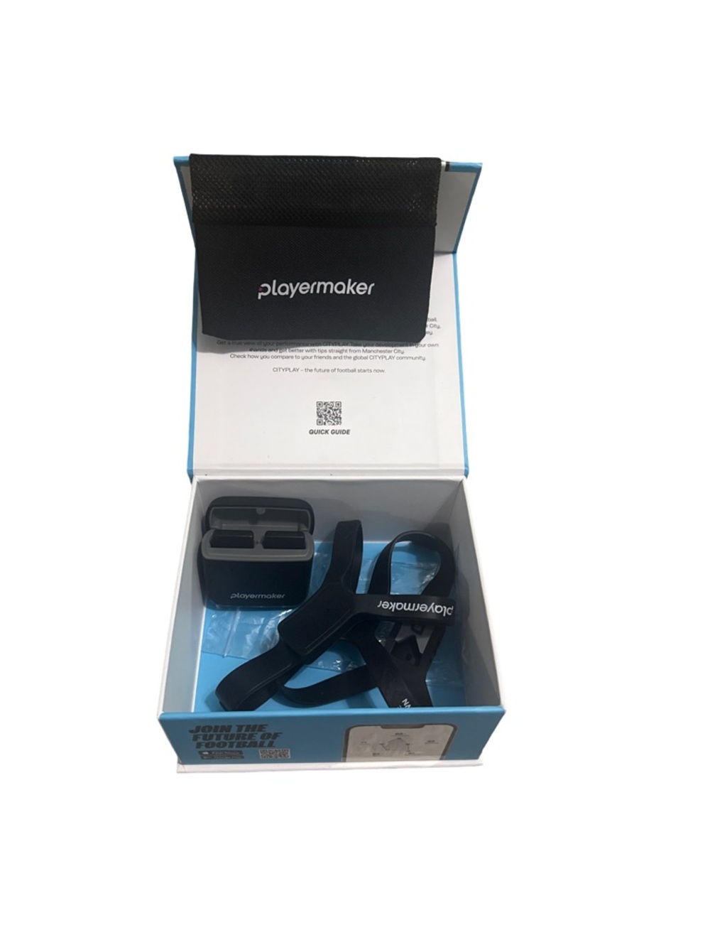 Playermaker Black VR/AR Foot Sensor Kit